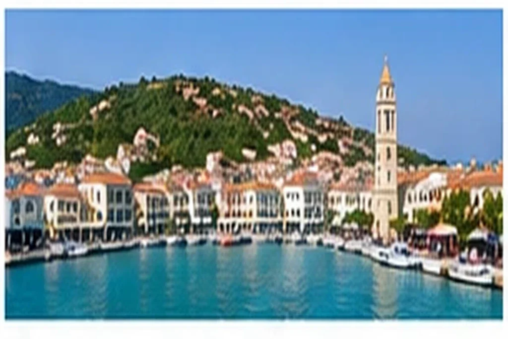 Zakynthos haven en waterkant