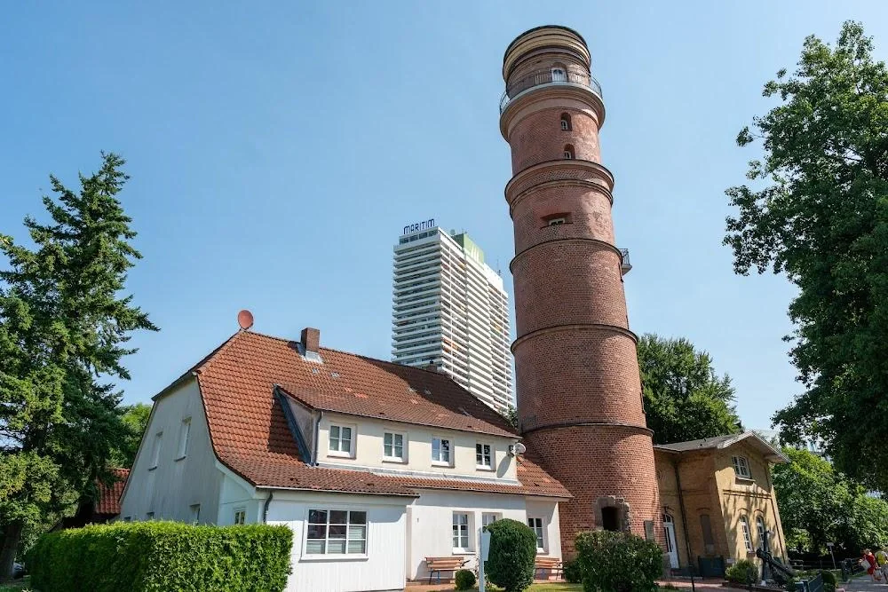 Travemünde haven op de Oostzeekust