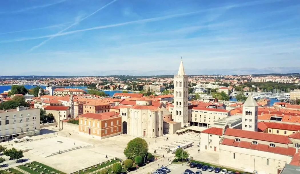 Zadar waterkant in Kroatië